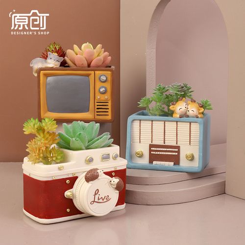 用小电器做花盆好吗,用小电器做花盆好吗视频